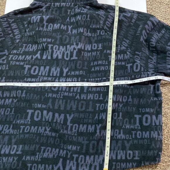 Tommy Hilfiger Sport Black and Red Logo Fleece Unisex - Picture 13 of 16